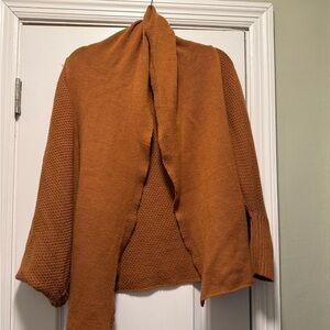 10 Items for $20: SHEIN Warm Knit Cardigan - Burnt Orange